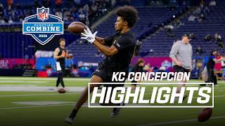 K.C. Concepcion's 2026 NFL Scouting Combine Workout