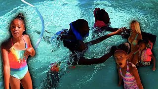 ELECTROCUTING THE POOL PRANK ON FAMILY