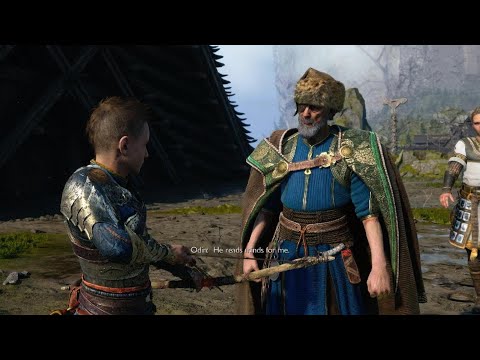 Odin Feel honoured meeting Atreus God of War Ragnarök