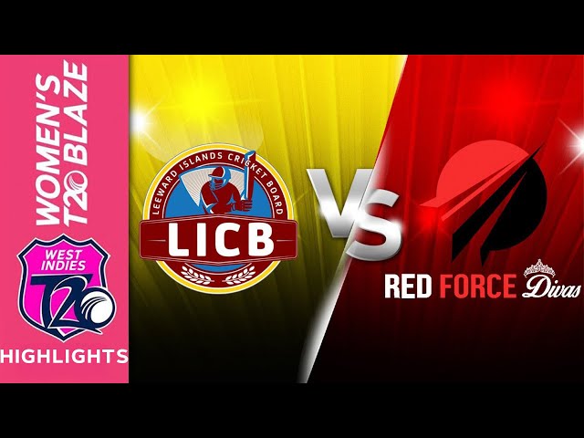 Match Highlights | Leeward Islands Women vs  Trinidad and Tobago Women | T20 Blaze