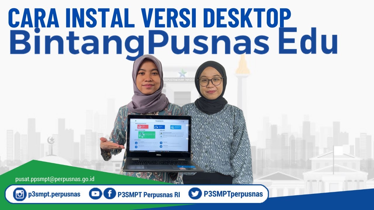 Cara Instal BintangPusnas Edu Versi Dekstop