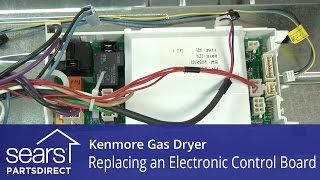 How to Replace a Kenmore Gas Dryer Electronic Control Board