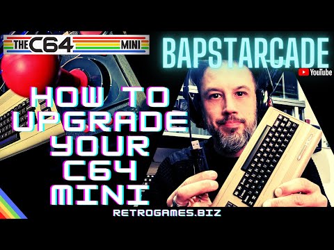 C64 Mini - How to upgrade the software to get more games, functionality & use your own games on USB!