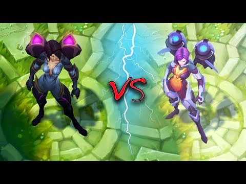 KAI'SA CLASSIC VS BULLET ANGEL KAI'SA All Skins Comparison - League of Legends