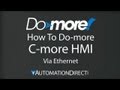 Do-more PLC - How to Use a C-more HMI Display ...