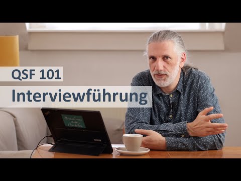 QSF101: Ein Leitfadeninterview durchführen