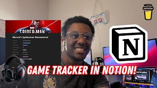 How to Build A Video Game Trophy Tracker in Notion + Free Notion Template!
