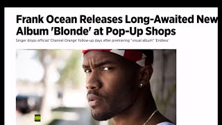 Frank Ocean Releases Long-Awaited New Album &#39;Blonde&#39; at Pop-Up Shops