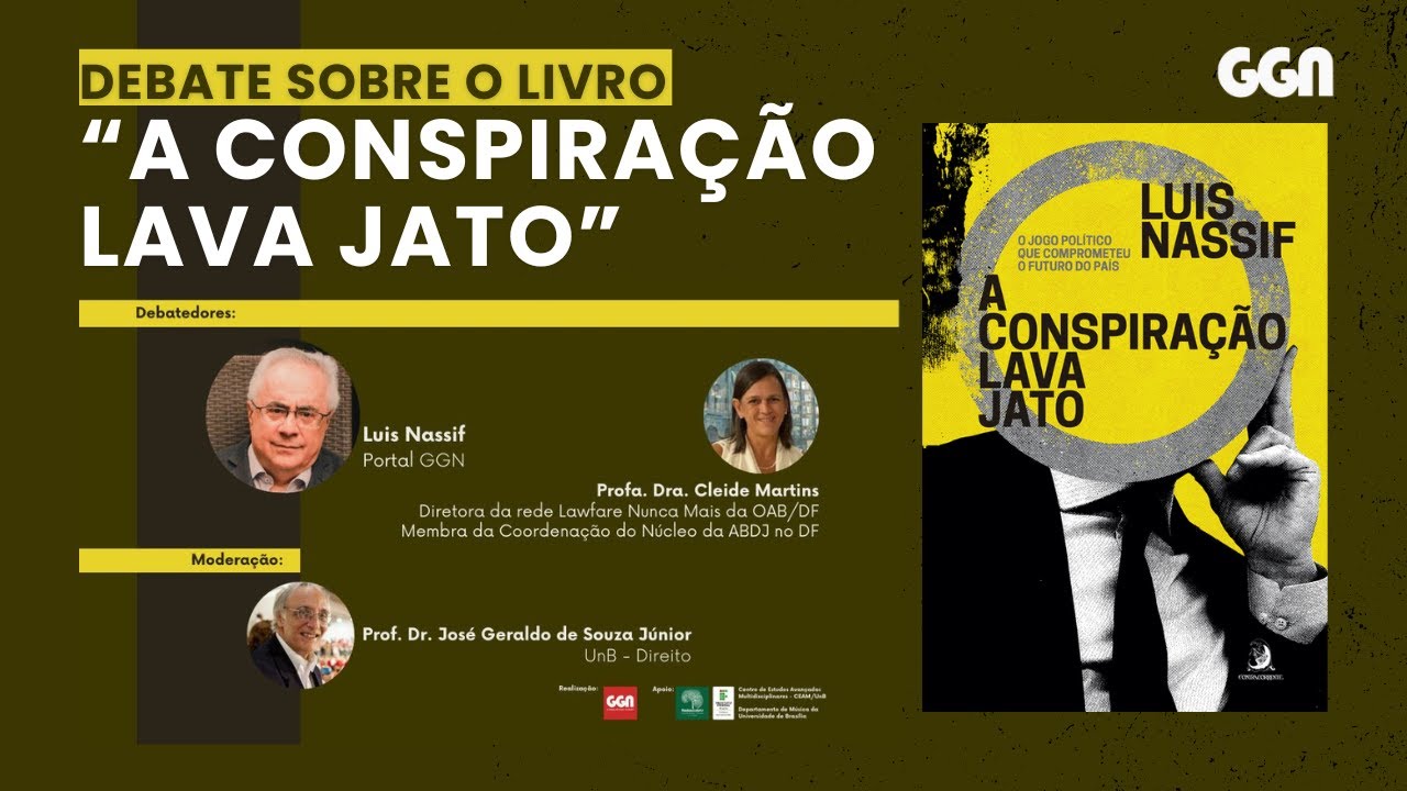 Debate sobre o livro "A conspiração Lava Jato" de Luis Nassif no auditório da UnB