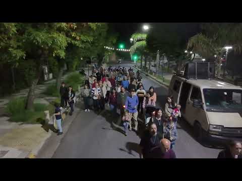 PROCESIÓN DE ANTORCHAS ( PARROQUIA SANTA ELENA )