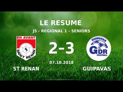 J5 : EA St Renan - Guipavas DR (2-3), le résumé