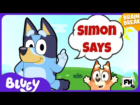 Bluey Simon Says Game | Brain Break