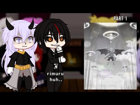 Primordial Demon And Angel Reacts To Rimuru Tempest | part 1 | gacha reaction |