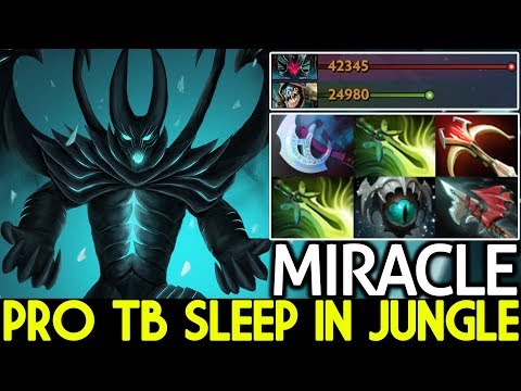 MIRACLE [Terrorblade] Sleep in Jungle with Full Agi Build 900 GPM 7.22 Dota 2