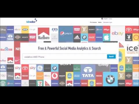 Powerful Social Media Analytics for Brands: Talkwalker