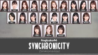 [Color Coded] Nogizaka46 (乃木坂46) - Synchronicity (シンクロニシティ) Lyrics KAN/ROM/INDO