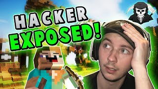 EXPOSED ON STREAM AS BLANTNAT HACKER! ( Hypixel Skywars FUNNY MOMENTS )