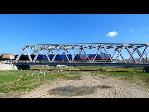 Târnava: freight train (Grup Feroviar Român)