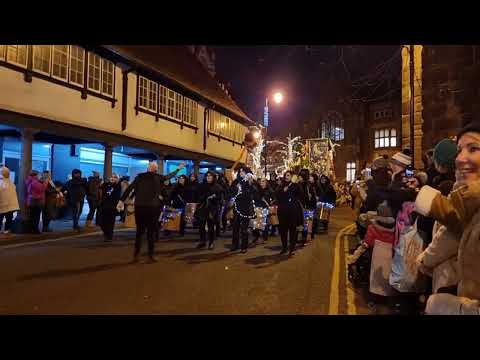 Chester UK. Winter Watch Parade Thursday 8th December 2022.