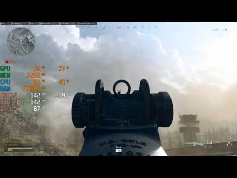 Call Of Duty : Warzone - RTX 3070 + i5 11400F - RTX ON & OFF - 1080p Benchmark Fps Test