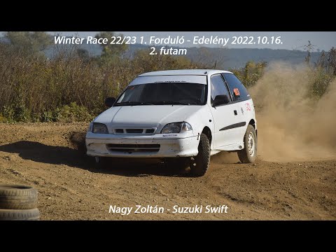 Nagy Zoltán - Suzuki Swift Winter Race 22/23 1. Forduló - Edelény 2022.10.16.  2.futam