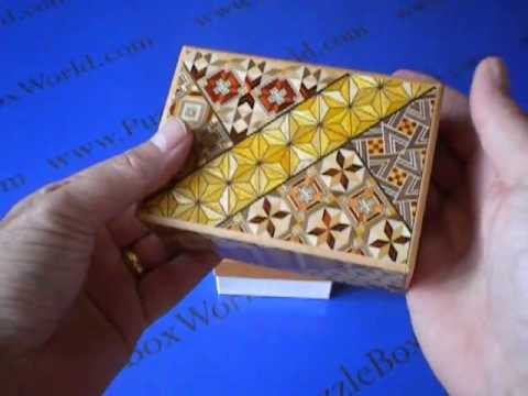 4 Sun 10 Step Koyosegi Japanese Puzzle Box
