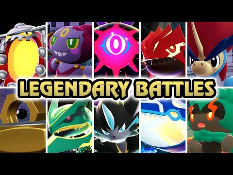 Pokémon Legends: Z-A DLC ⸱ All Legendary Pokémon Battles (HQ)