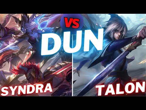 DUN | SYNDRA VS TALON | MID GAMEPLAY | Patch 14.24 / Season 14 | #LeagueofLegends
