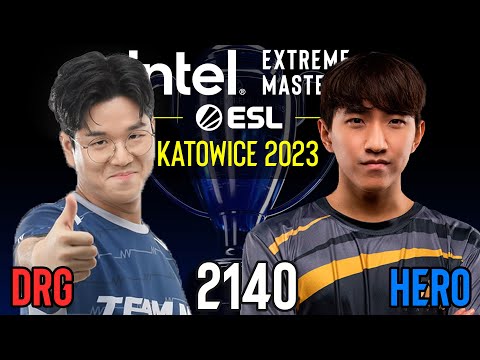 🇰🇷 DRG (Z) vs 🇰🇷 herO (P) - Gruppe C - IEM Katowice 2023 - StarCraft 2 - Cast 2140 [Deutsch/4K]