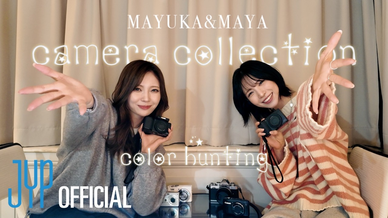 camera collection & color hunting(with MAYA&MAYUKA)💜💚