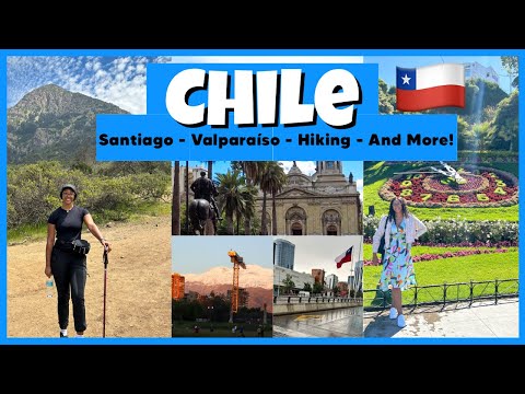 Chile Travel Vlog - Santiago, Chile - Hiking - Day Trips & More! 1 Week in Chile