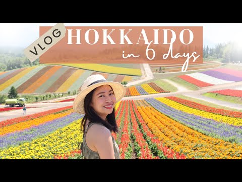 6-Day Trip to Hokkaido| Asahikawa, Biei, Furano, Sapporo, and Otaru!