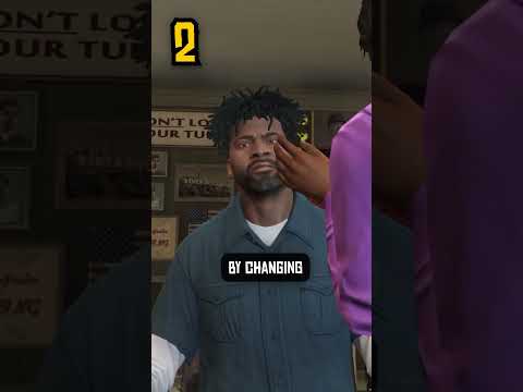 IF FRANKLIN GET A HAIRCUT IN GTA 5 😨 #shorts #gta5