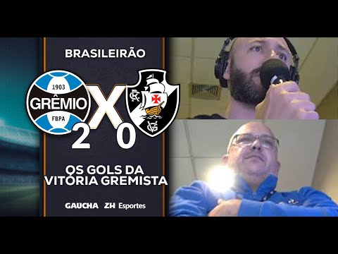 MARCELO DE BONA NARRA OS GOLS DA VITÓRIA DO GRÊMIO NA ARENA | GRÊMIO 2x0 VASCO | 19/11/2025