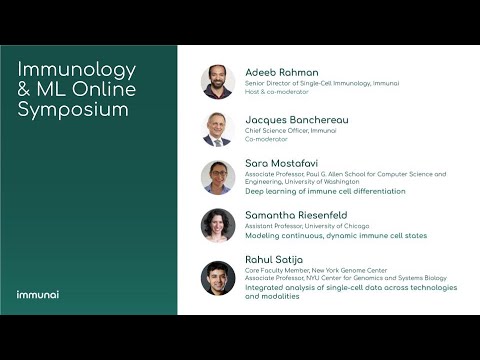 Immunology and Machine Learning Online Symposium