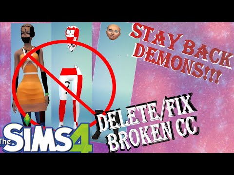 The Easiest way to Find & Fix/Delete Custom Content | Sims 4