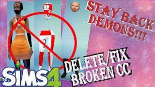 The Easiest way to Find & Fix/Delete Custom Content | Sims 4