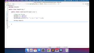 Download the video "Swap Two String | Java Program"