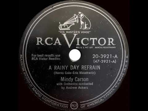 1950 Mindy Carson - A Rainy Day Refrain