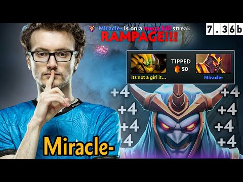 This Miracle's RAMPAGE really Silent the Enemy Team