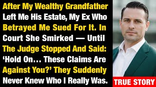After My Wealthy Grandfather Left Me His Estate, My Ex Who Betrayed Me Sued For It. In Court…
