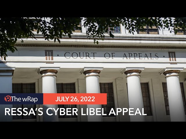Court interpreted novel law in most prejudicial way vs us – Ressa’s cyber libel appeal