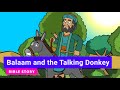 🟡 BIBLE stories for kids - Balaam and the Talking Donkey (Primary Y.A Q2 E13) 👉 #gracelink