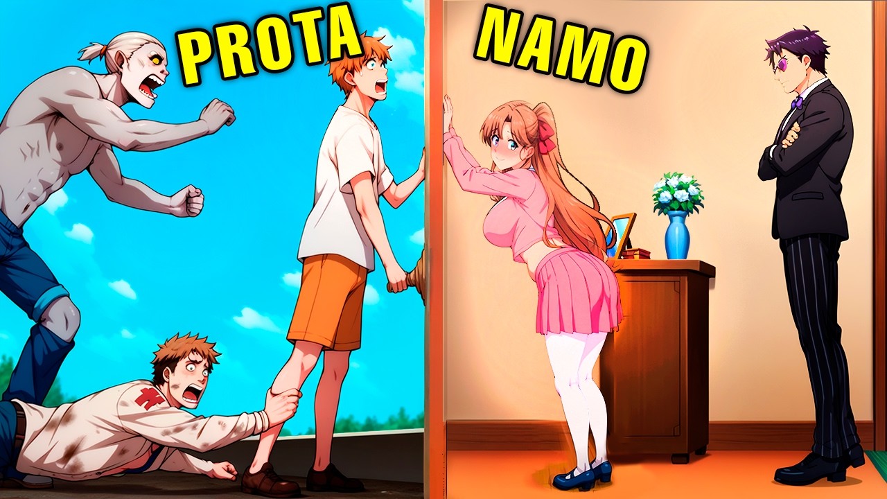 Ele Levou CHIFRE No Apocalipse Por Ser FRACO Mas Virou O Sobrevivente Mais Forte! PT3 - Manhwa Recap