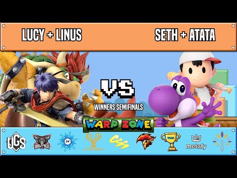 Warp Zone - Winners Semifinals - Lucy + Linus(Ike+Bowser) Vs. Seth + ATATA(Yoshi+Ness)