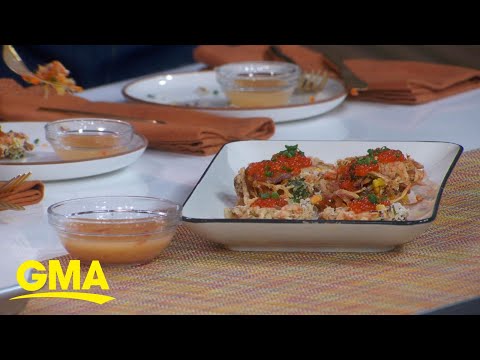 Chef Frances Tariga cooks up Okoy, her Filipino fritters