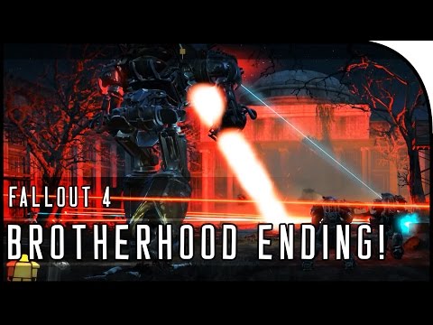 Fallout 4 Gameplay Walkthrough Part 41 – “BROTHERHOOD OF STEEL ENDING, STORY ENDING, SENTINEL!”