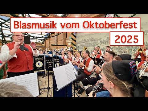 Münchner/Munich Oktoberfest 2025 / Blasmusik vom Oktoberfest 2025 (4K)