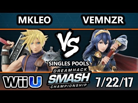 DHATL17 Smash 4 - FOX | MVG | MK Leo (Cloud) Vs. Vemnzr (Lucina) - WiiU Pools - Smash Wii U