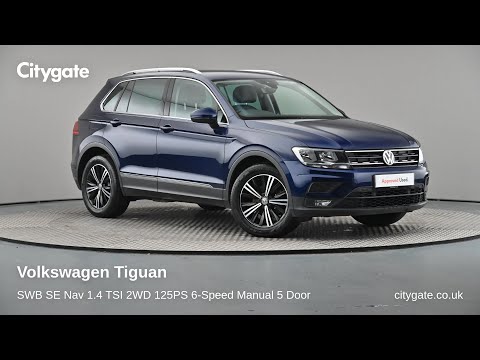 Volkswagen Tiguan - SWB SE Nav 1.4 TSI 2WD 125PS 6-Speed Manual 5 Door - Citygate Volkswagen High...